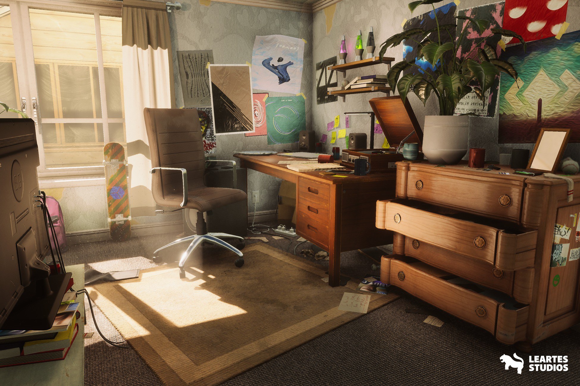Will's Room Environment, Dormitory Room Environment