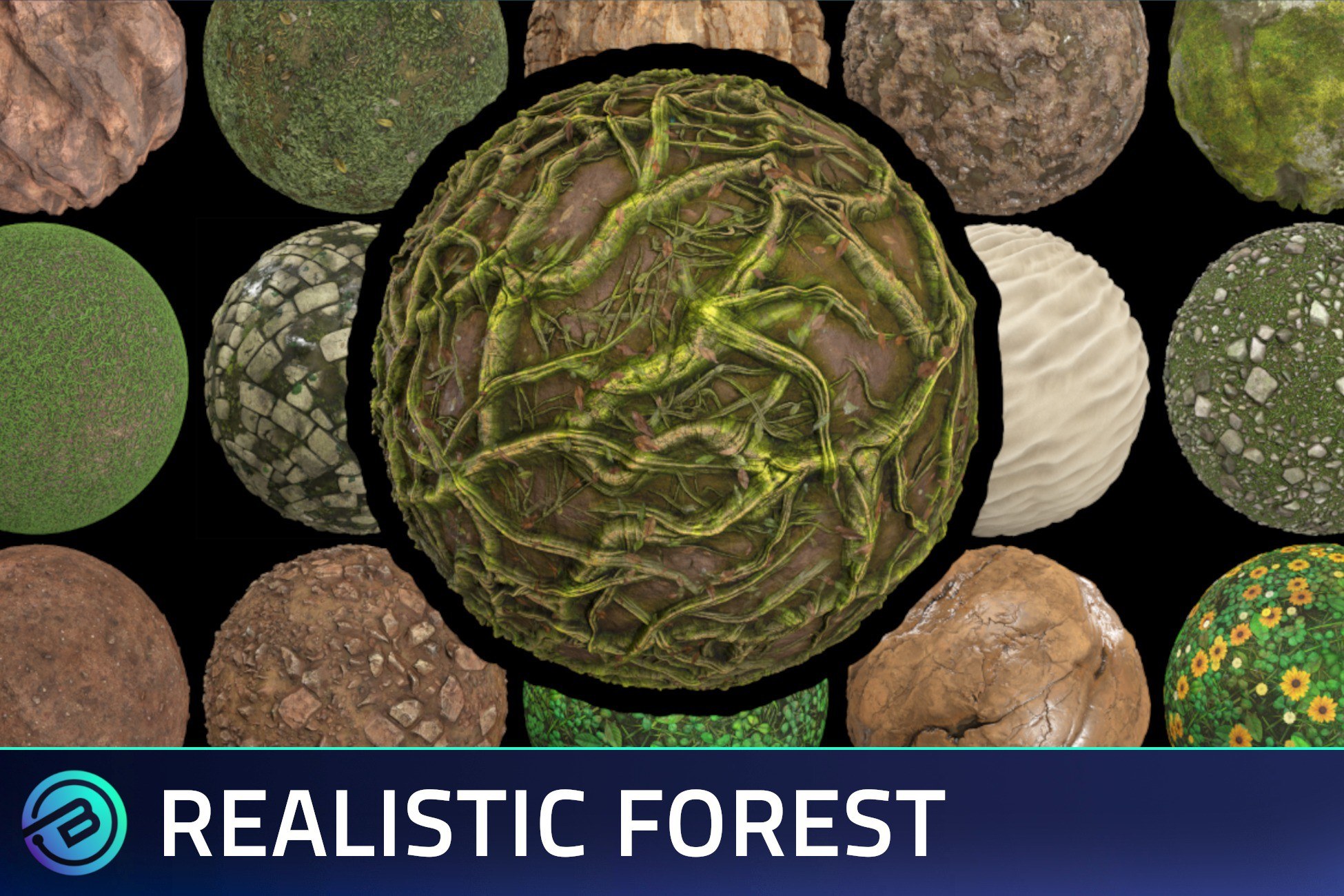 Realistic Forest Textures - RPG Environment