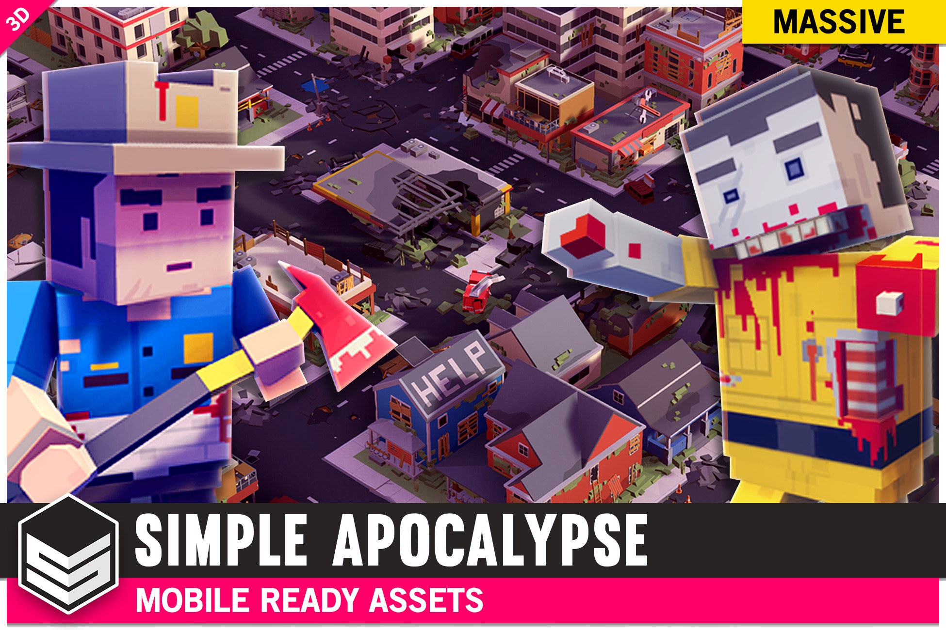 Simple Apocalypse - Cartoon Assets