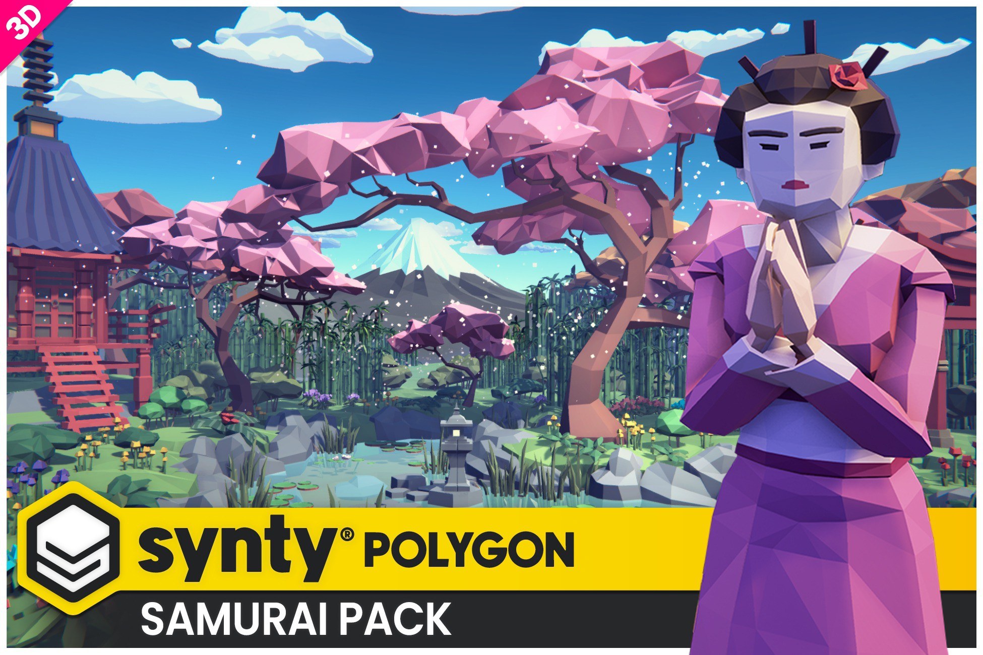 POLYGON - Samurai Pack - Art by Synty