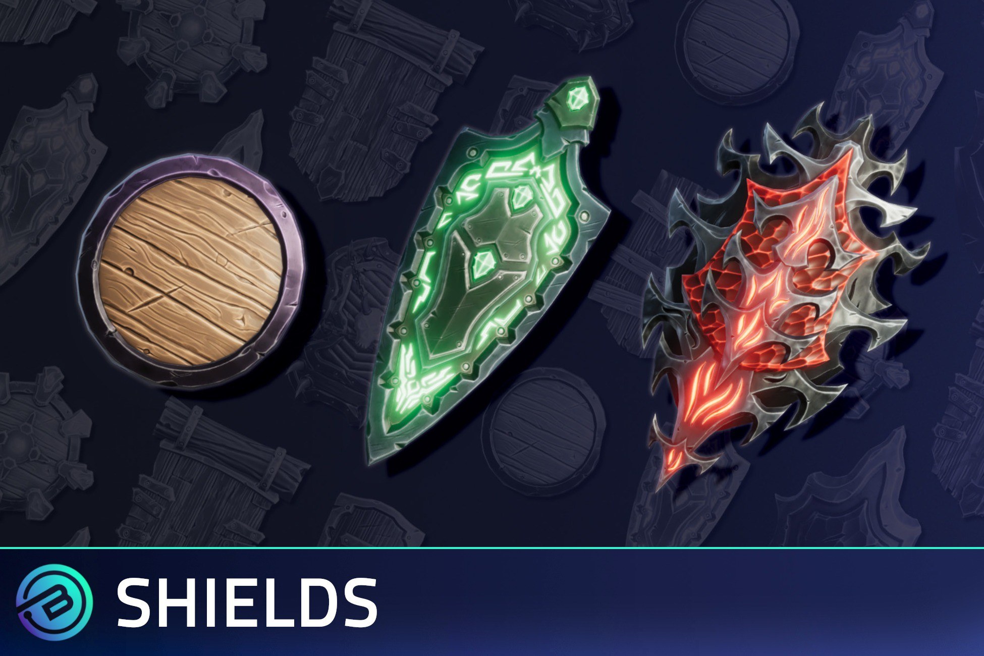 Stylized Shields - RPG Weapons