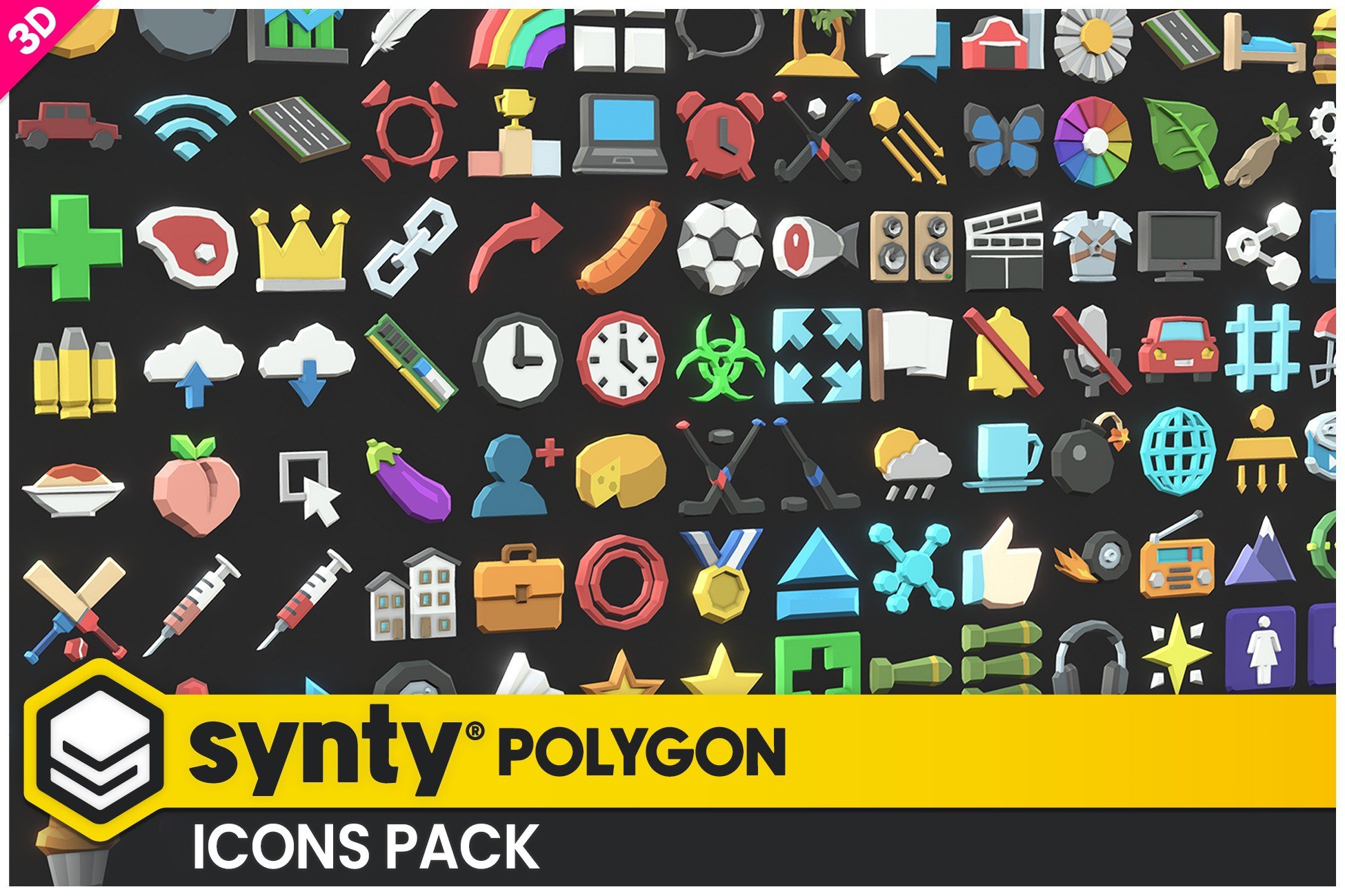 POLYGON - Icons Pack - Art by Synty