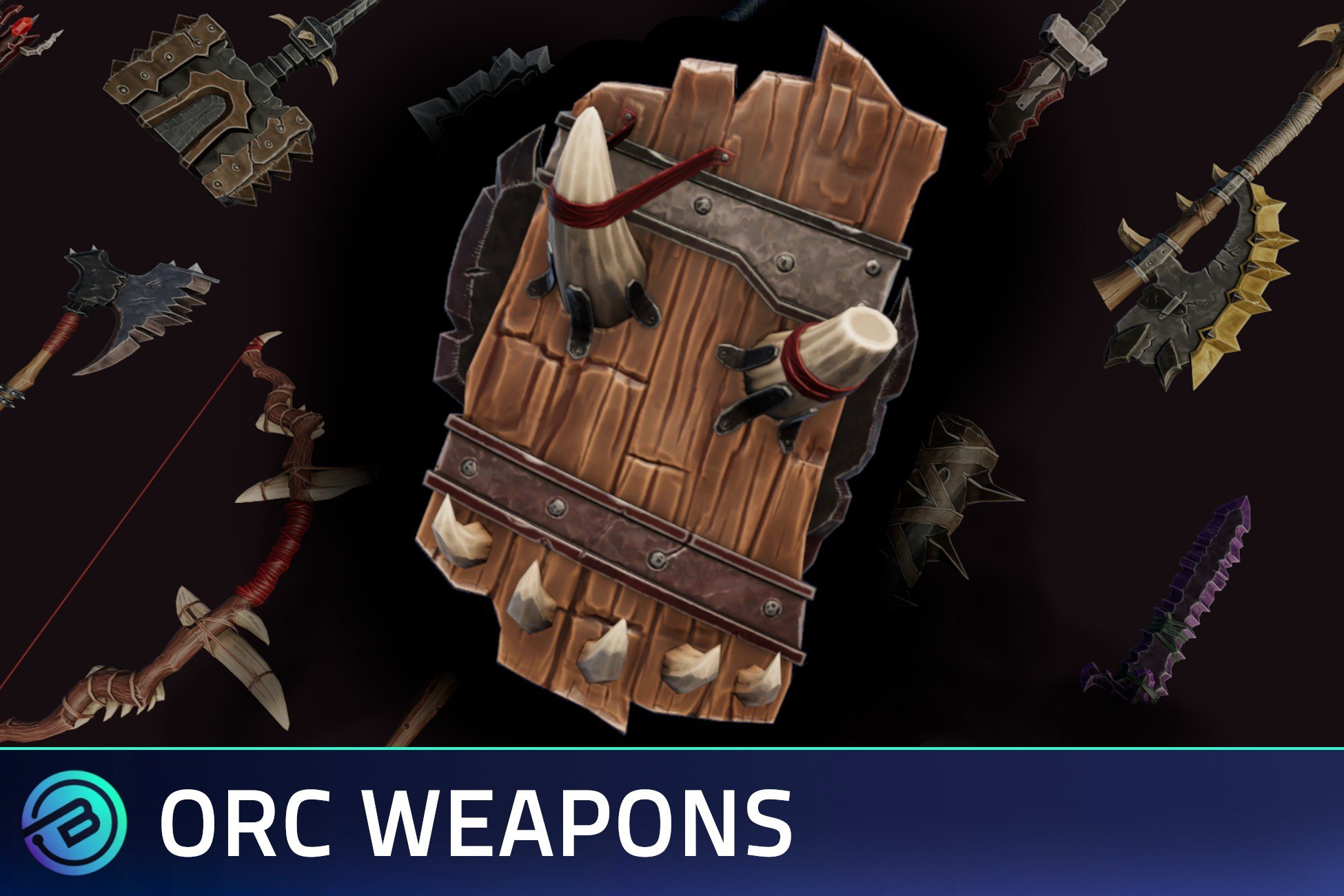 Stylized Orc Weapons - RPG