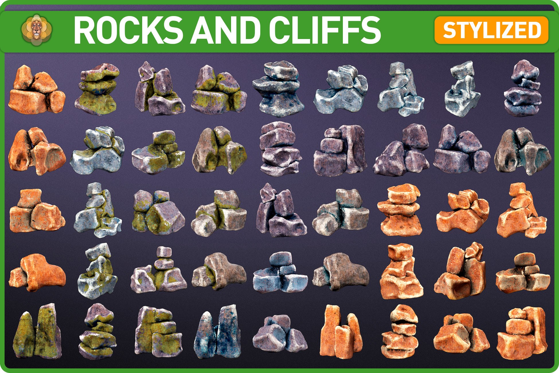 Cliff Rock Bundle