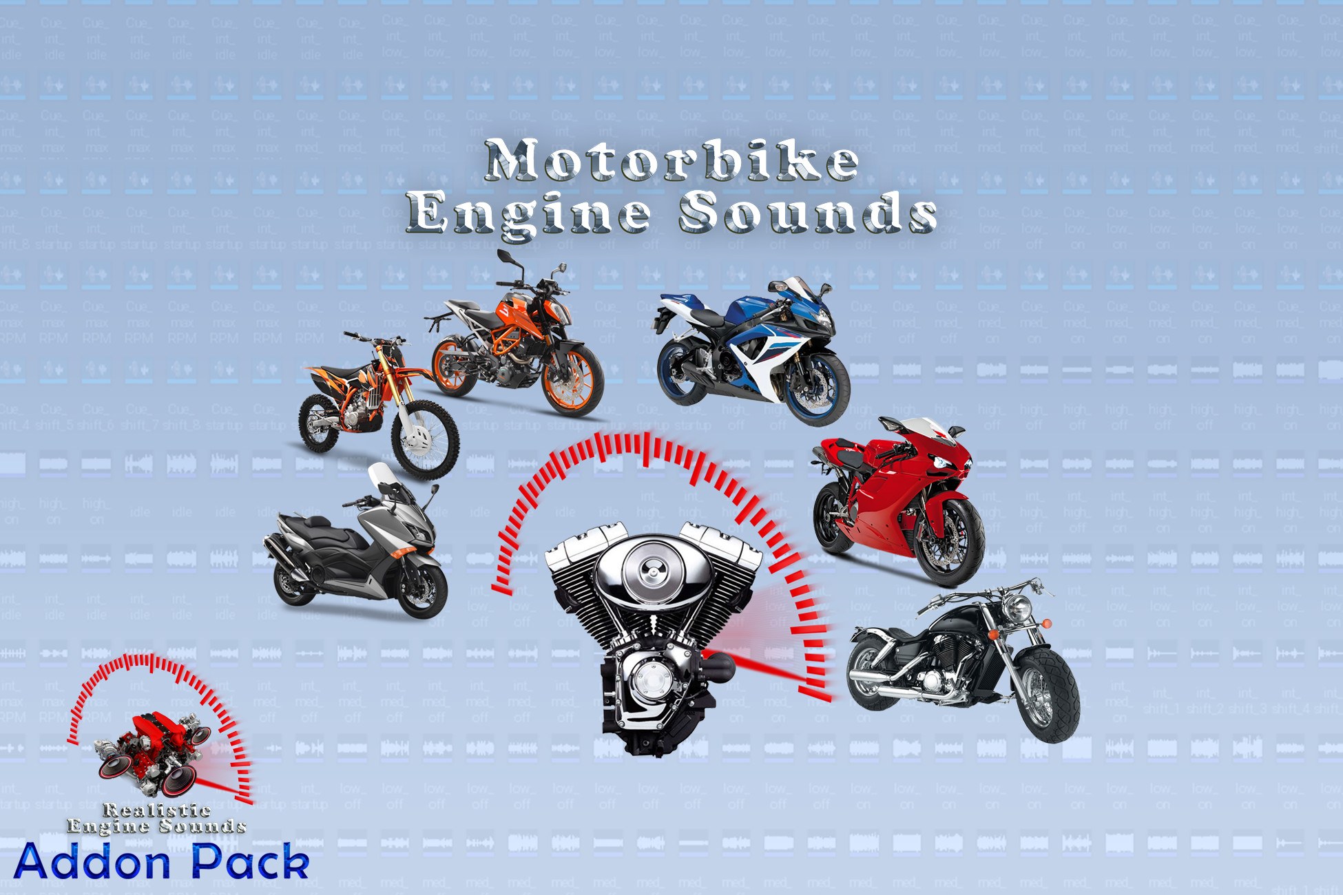 Motorbike Engine Sounds - RES Add-on