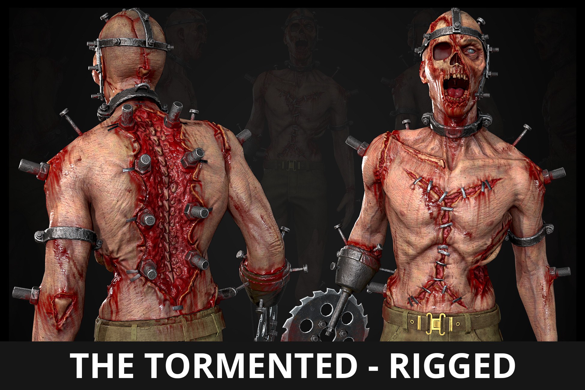 The Tormented - Horror Character