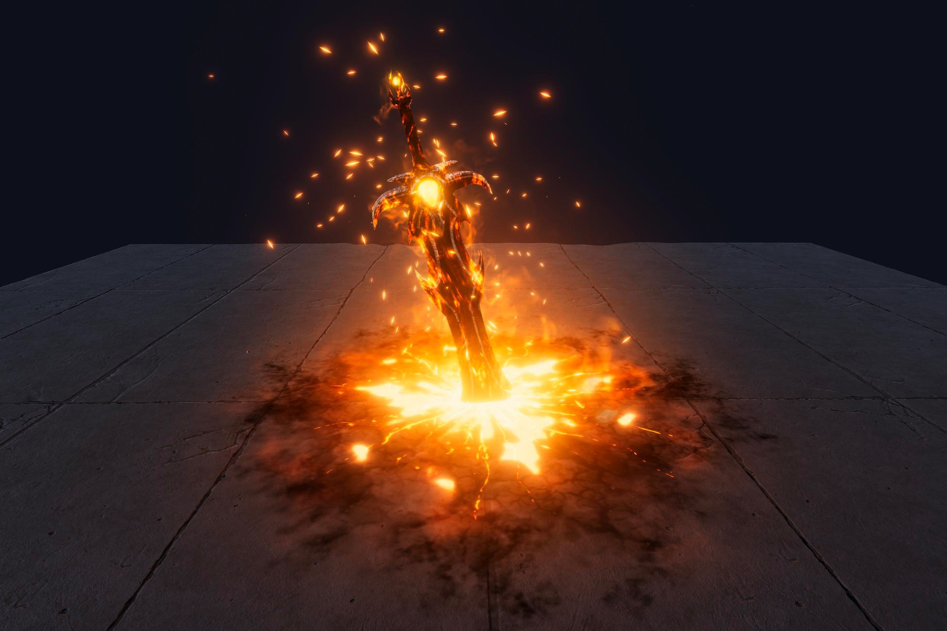 Magic swords VFX