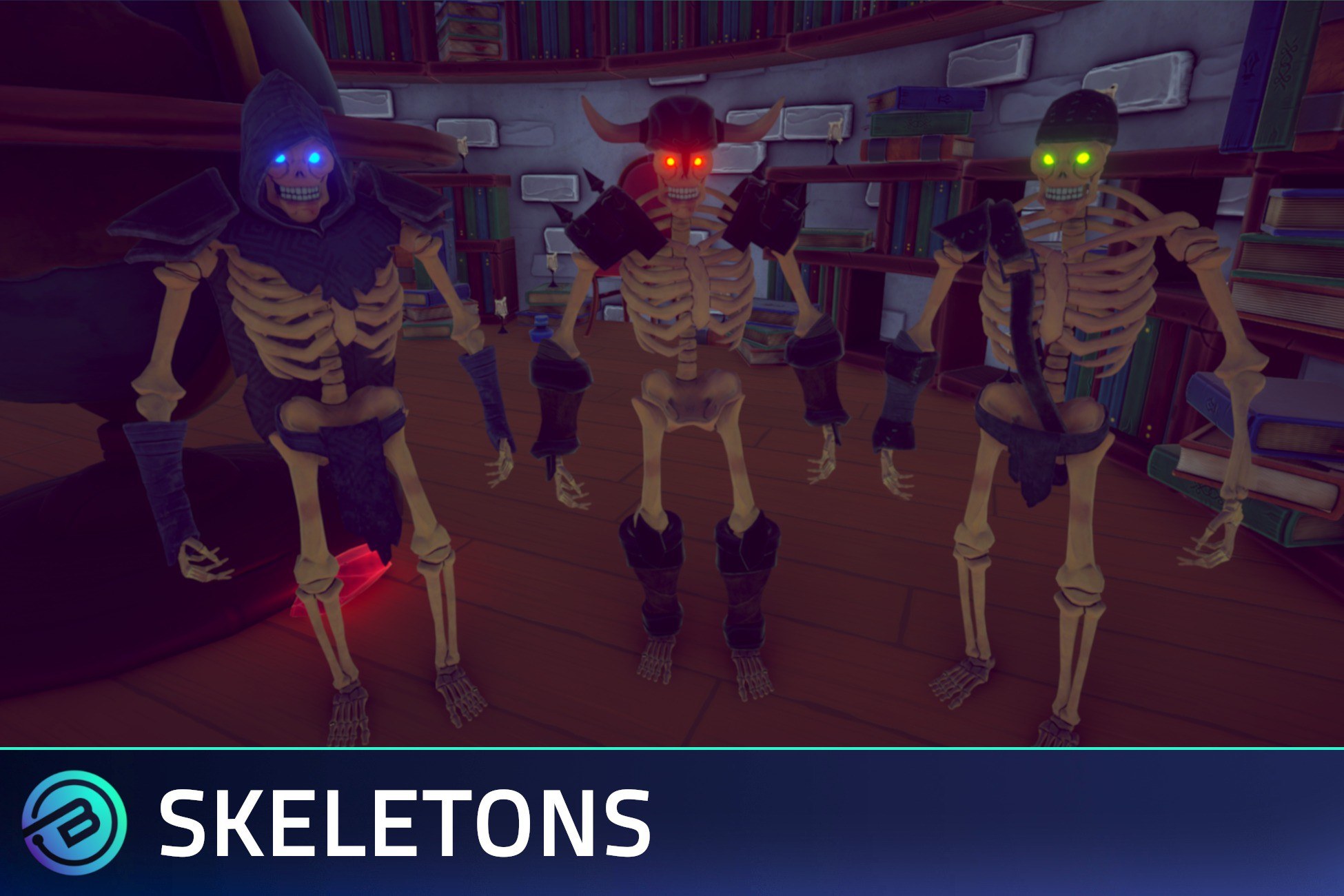 Stylized Skeletons - RPG NPC