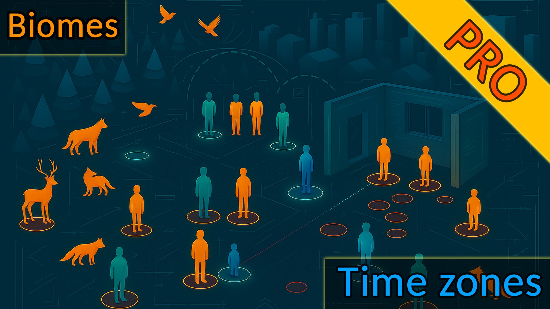 Population Control PRO - Spawner: Schedules, Probabilities, Zones & Multiplayer