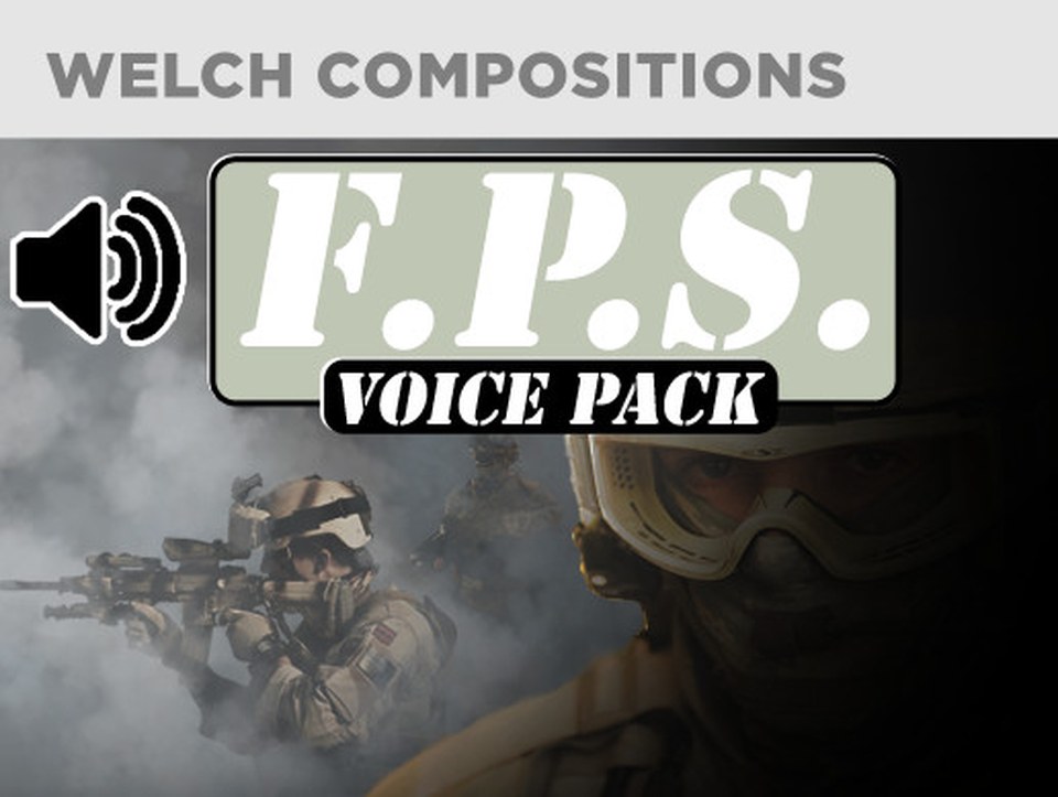 First Person Shooter Voice Pack
