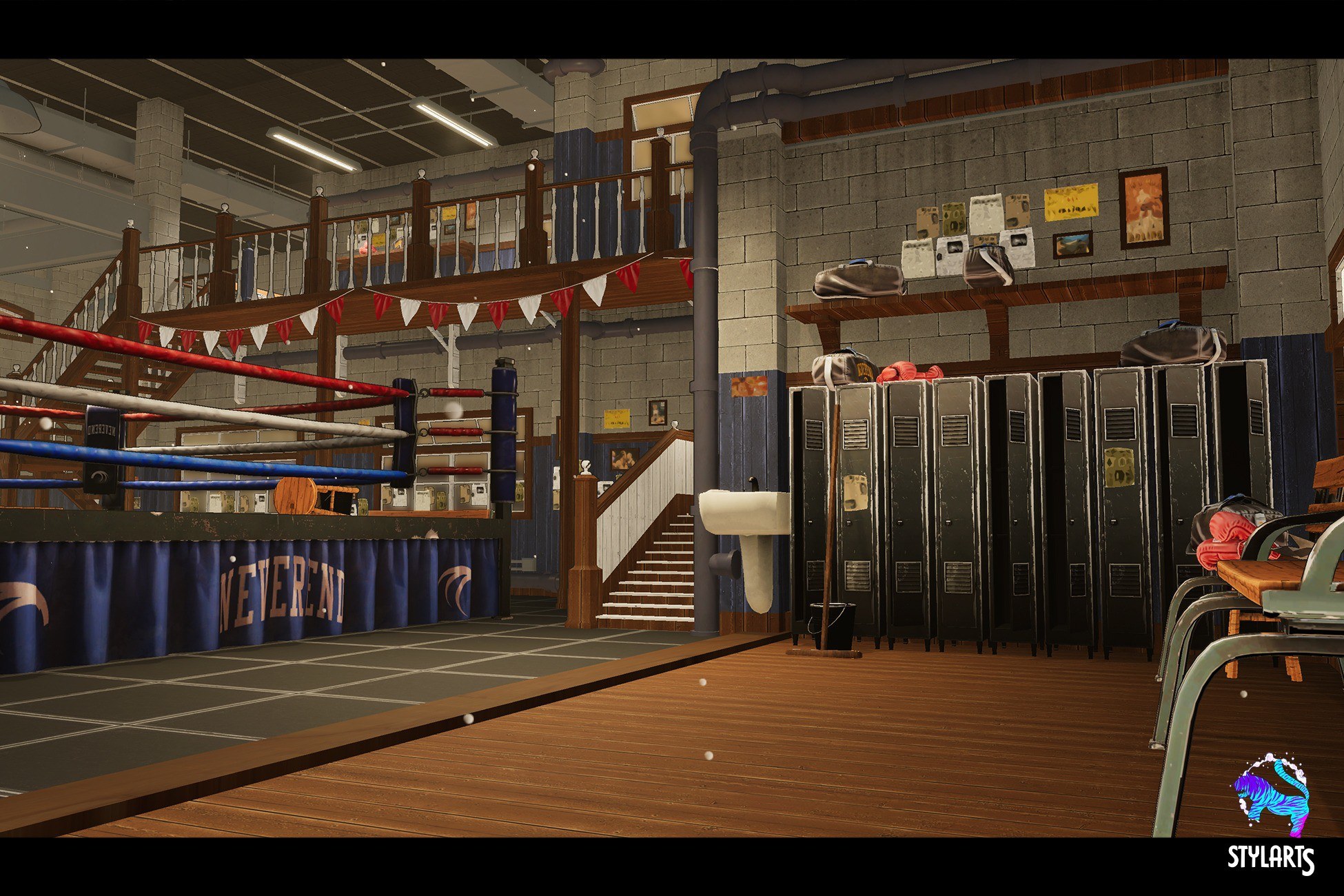 Stylized Boxing Club