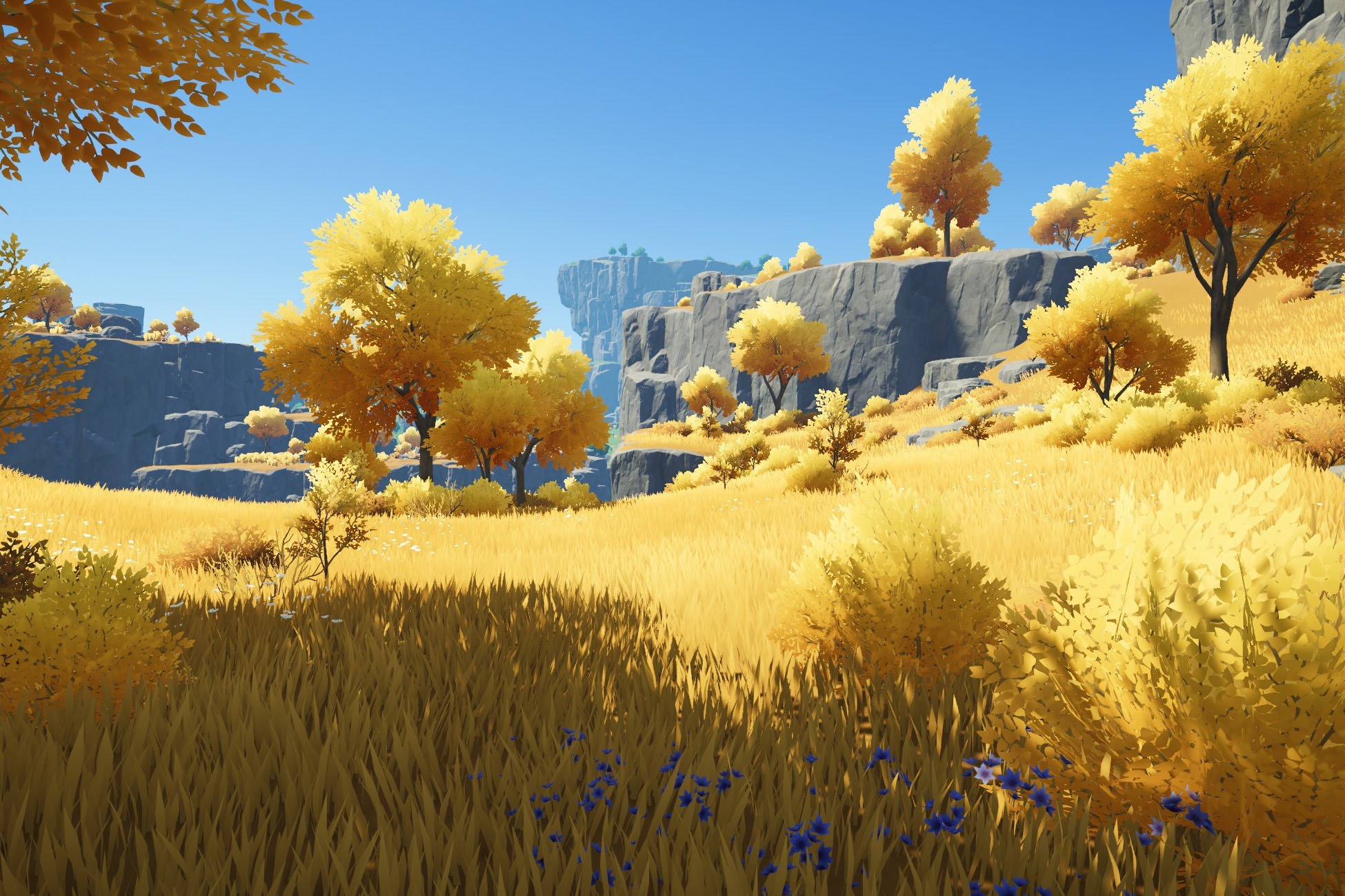Village and Nature - Blazing Highlands