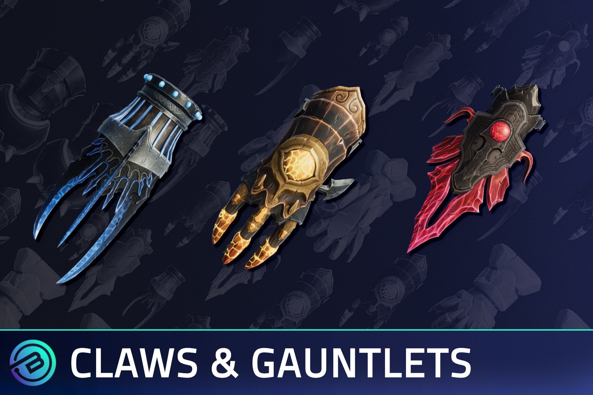 Stylized Claws & Fist - RPG Weapons
