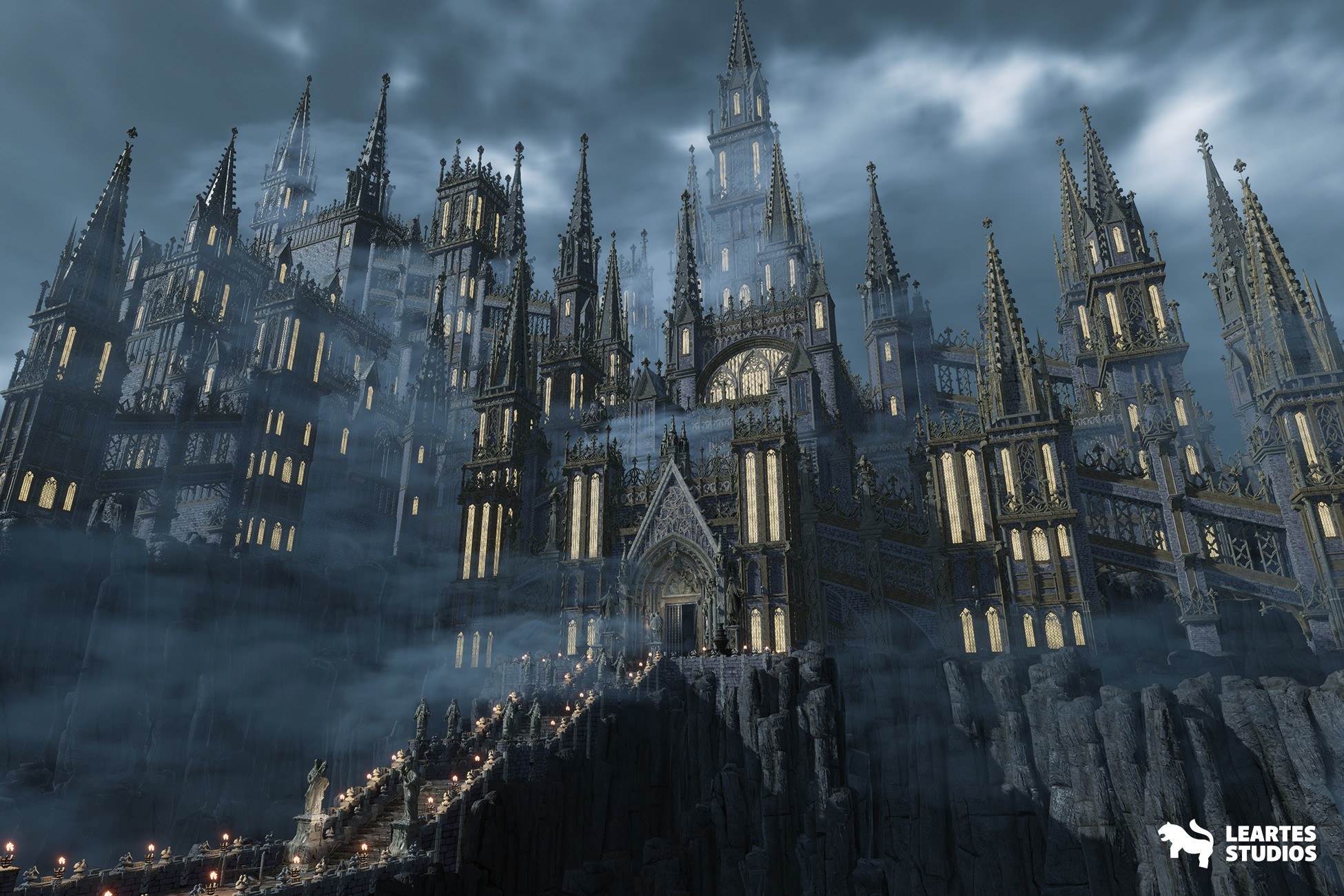 Fantasy Castle Environment ( Fantasy, Soulslike, Castle, Fantasy )
