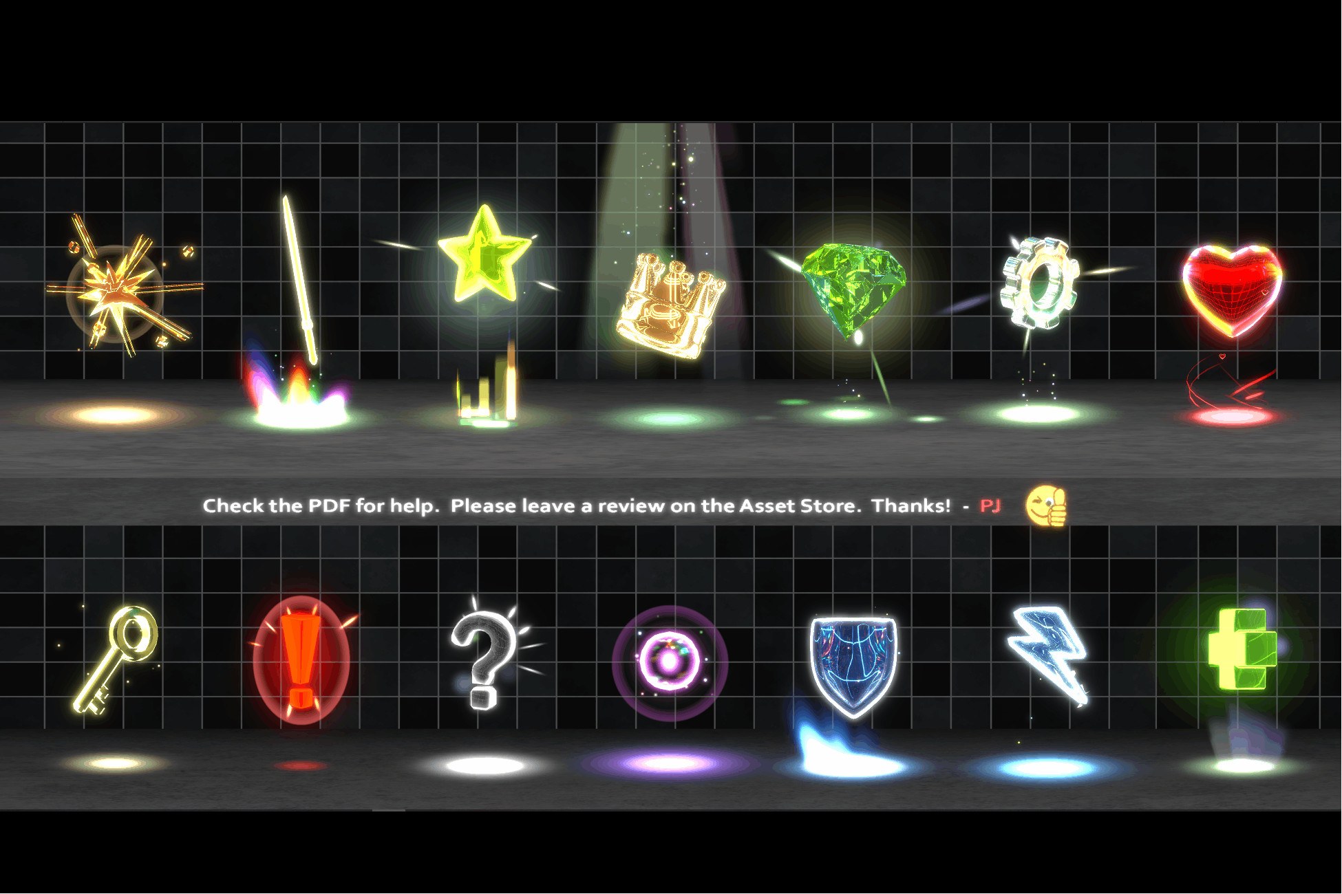 Shiny Items VFX for URP