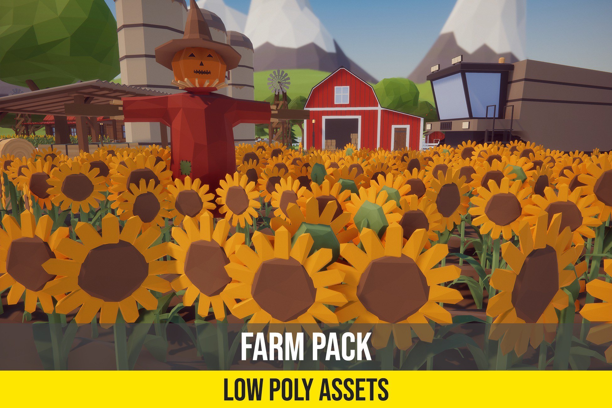 Low Poly Farm Pack