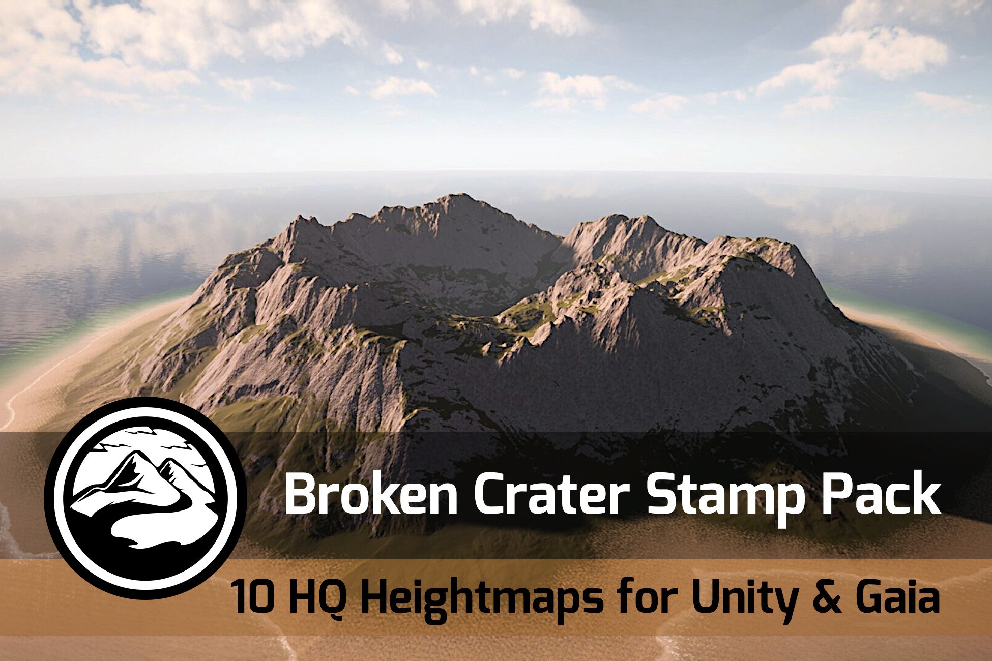 Broken Craters - Stamp Pack