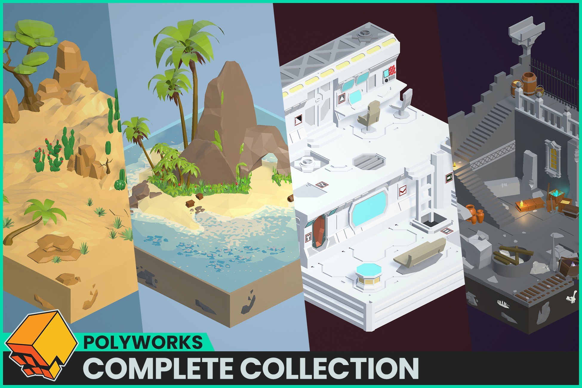 Low Poly Complete Collection - Polyworks