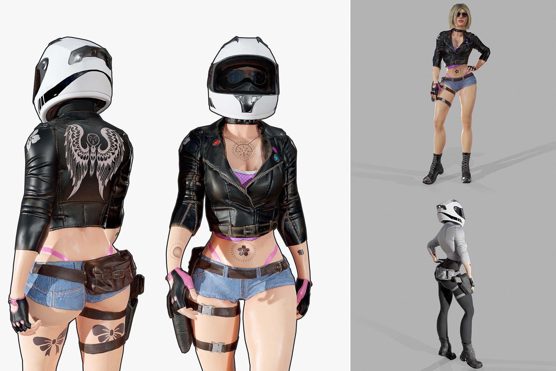 Lady Biker