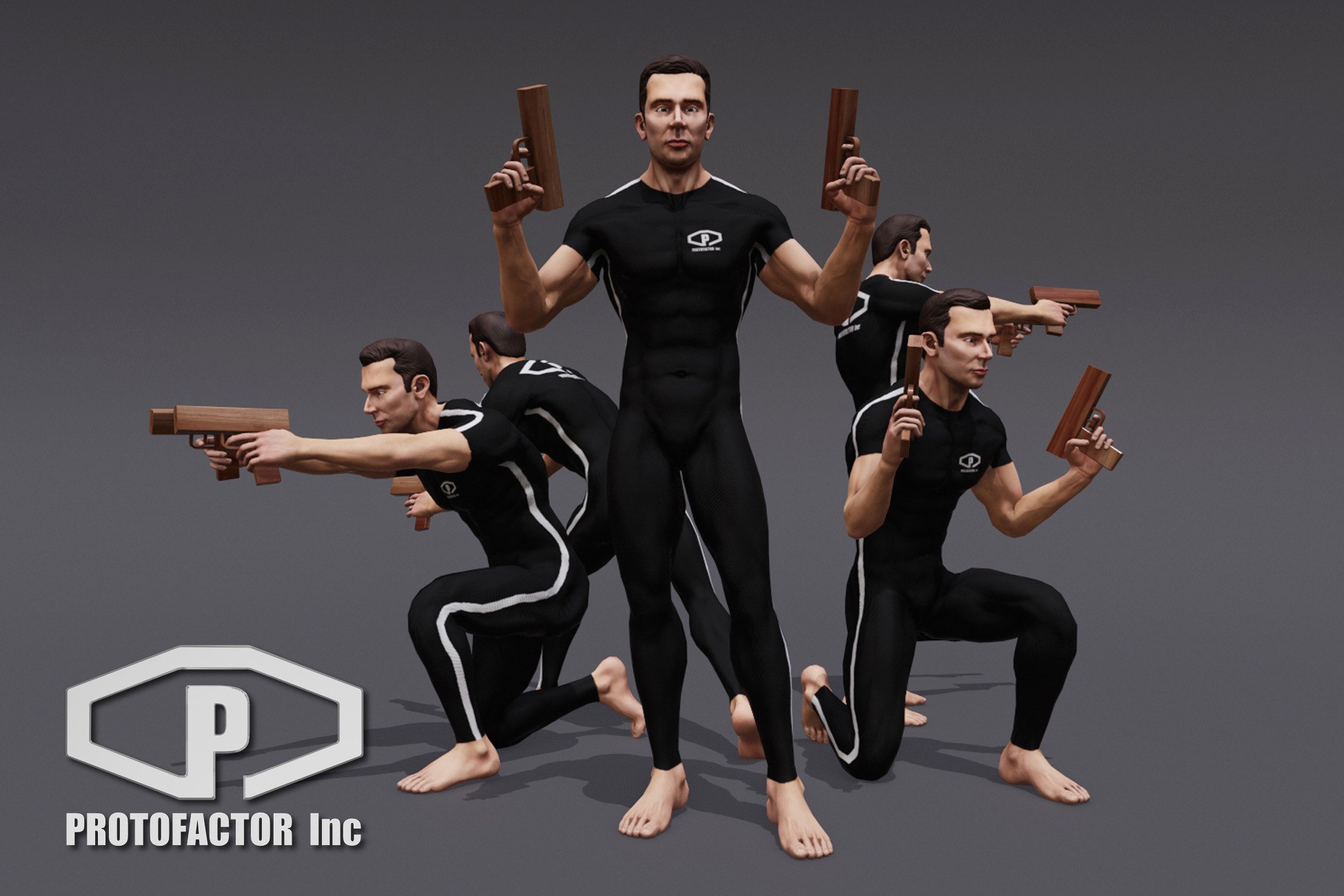ANIMSET: DUAL GUNS
