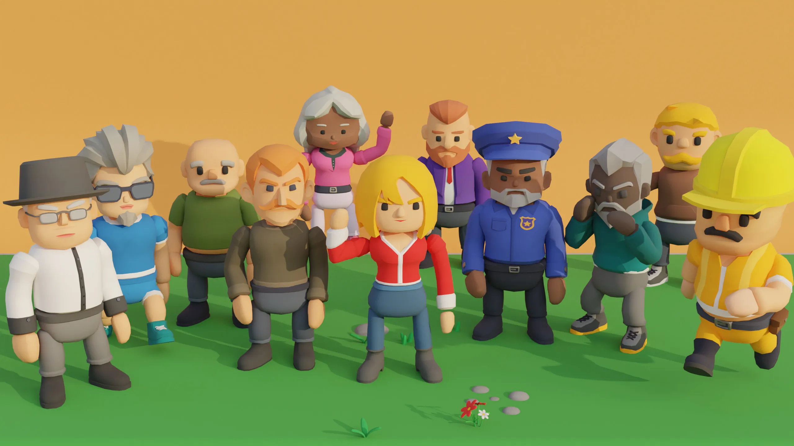 Cartoon City Massive Pack- Characters