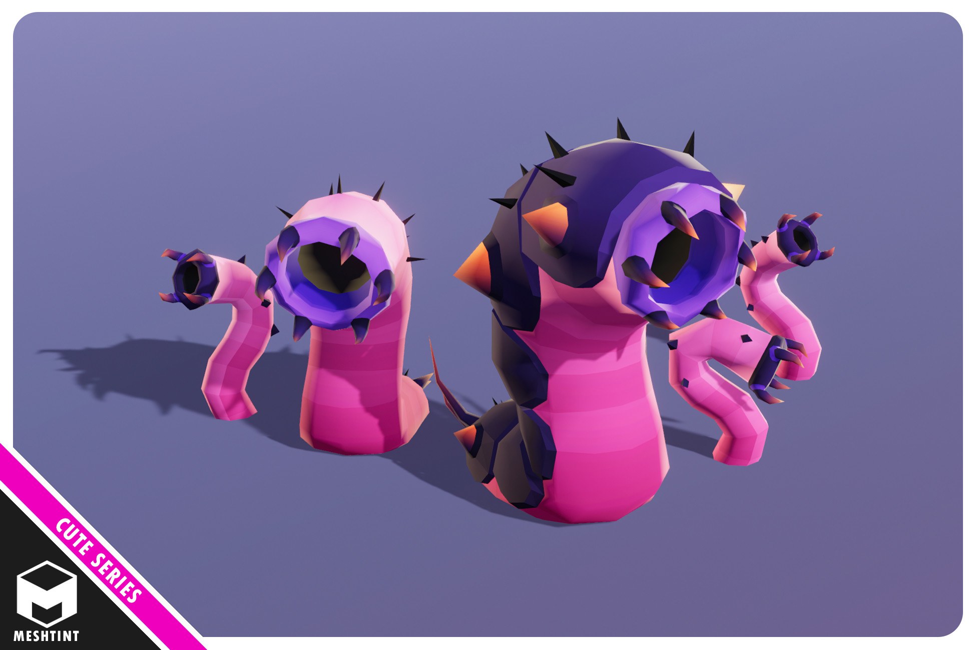 Queen Worm Earthworm Evolution Pack Cute Series